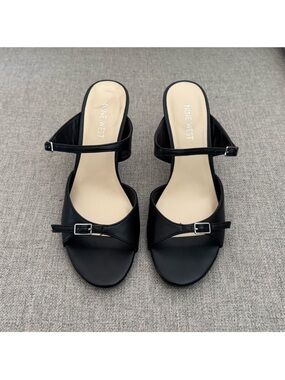 Nine West Redia Black Strappy Women’s Heels✨